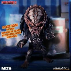 Maybang's Collectibles Mezco Toyz Designer Series MDS Predator 2 Deluxe City Hunter Figure