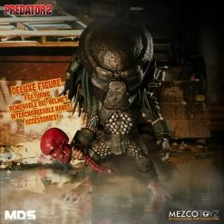 Maybang's Collectibles Mezco Toyz Designer Series MDS Predator 2 Deluxe City Hunter Figure