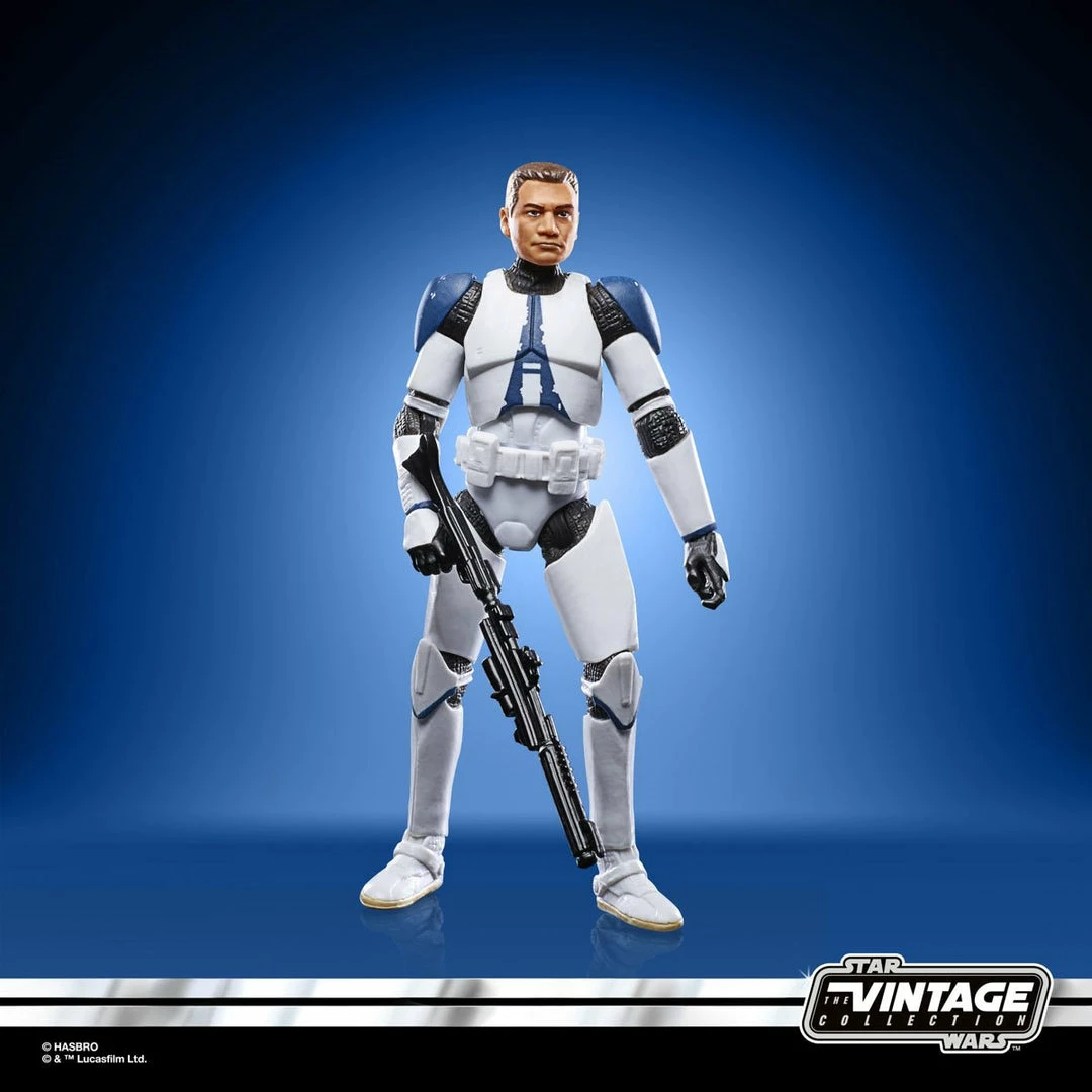 Maybang's Collectibles Hasbro Star Wars The Vintage Collection Clone Trooper (501st Legion) 3 34-Inch Action Figure 8 Maybang's Collectibles Hasbro Star Wars The Vintage Collection Clone Trooper (501st Legion) 3 34-Inch Action Figure