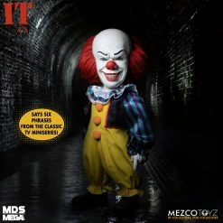 Maybang's Collectibles Mezco Toyz Designer Series MDS Mega Scale IT (1990) Talking Pennywise 15" Action Figure 11 Maybang's Collectibles Mezco Toyz Designer Series MDS Mega Scale IT (1990) Talking Pennywise 15