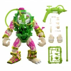 Maybang's Collectibles Super7 Teenage Mutant Ninja Turtles Ultimates Glow-in-the-Dark Mutagen Man 7-Inch Action Figure - Entertainment Earth Exclusive