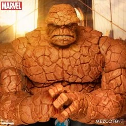 Maybang's Collectibles Mezco Toyz One:12 Collective Marvel Comics Fantastic Four Deluxe Steel Boxed Set 1/12 Scale Action Figure Set