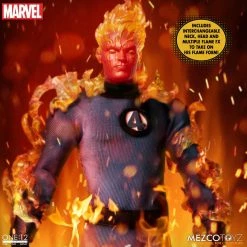 Maybang's Collectibles Mezco Toyz One:12 Collective Marvel Comics Fantastic Four Deluxe Steel Boxed Set 1/12 Scale Action Figure Set 27 Maybang's Collectibles Mezco Toyz One:12 Collective Marvel Comics Fantastic Four Deluxe Steel Boxed Set 1/12 Scale Action Figure Set