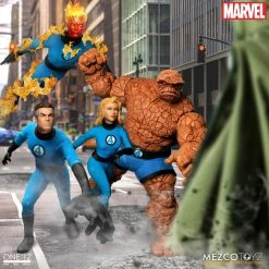Maybang's Collectibles Mezco Toyz One:12 Collective Marvel Comics Fantastic Four Deluxe Steel Boxed Set 1/12 Scale Action Figure Set 30 Maybang's Collectibles Mezco Toyz One:12 Collective Marvel Comics Fantastic Four Deluxe Steel Boxed Set 1/12 Scale Action Figure Set