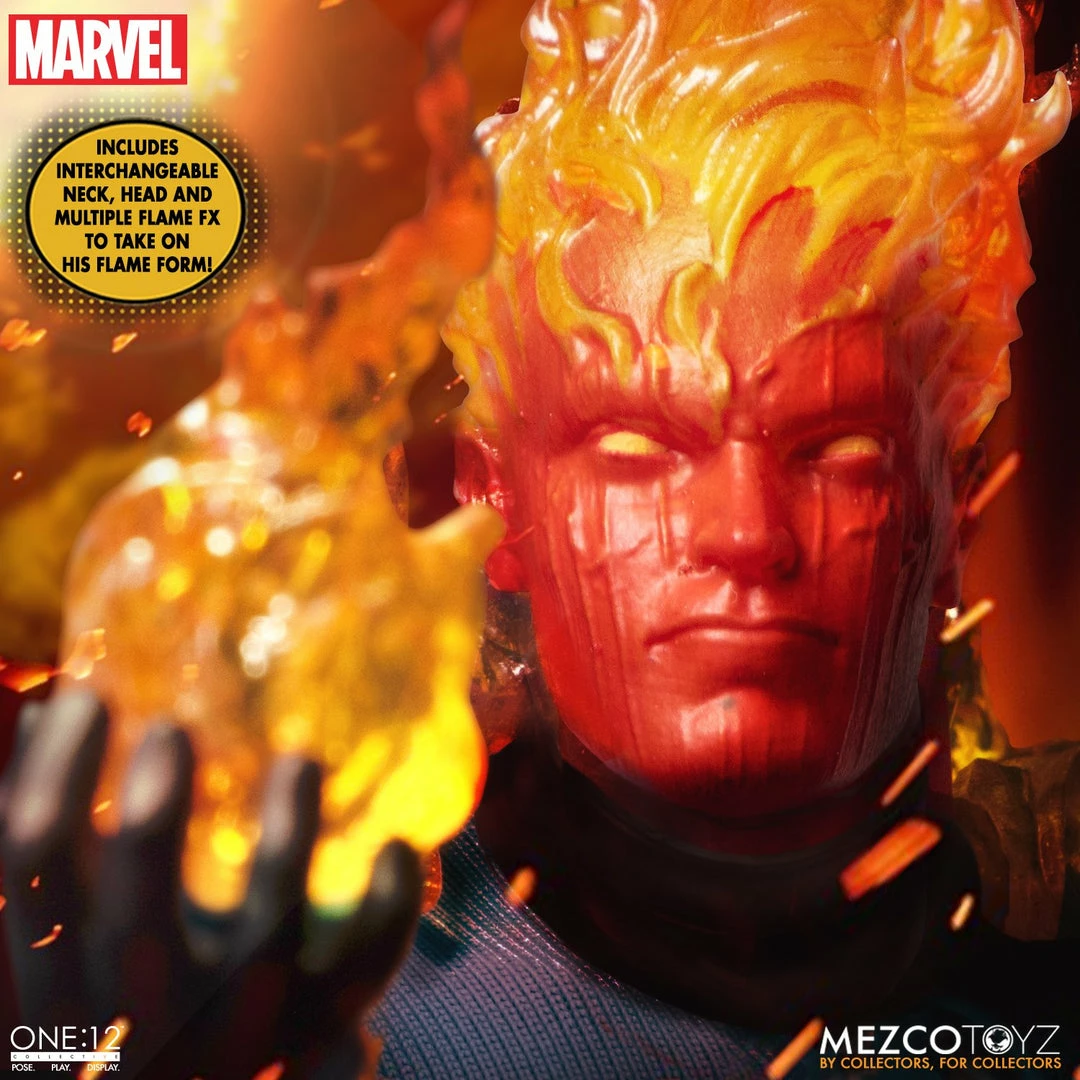 Maybang's Collectibles Mezco Toyz One:12 Collective Marvel Comics Fantastic Four Deluxe Steel Boxed Set 1/12 Scale Action Figure Set 11 Maybang's Collectibles Mezco Toyz One:12 Collective Marvel Comics Fantastic Four Deluxe Steel Boxed Set 1/12 Scale Action Figure Set
