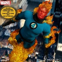 Maybang's Collectibles Mezco Toyz One:12 Collective Marvel Comics Fantastic Four Deluxe Steel Boxed Set 1/12 Scale Action Figure Set 39 Maybang's Collectibles Mezco Toyz One:12 Collective Marvel Comics Fantastic Four Deluxe Steel Boxed Set 1/12 Scale Action Figure Set