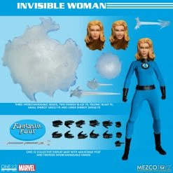 Maybang's Collectibles Mezco Toyz One:12 Collective Marvel Comics Fantastic Four Deluxe Steel Boxed Set 1/12 Scale Action Figure Set 47 Maybang's Collectibles Mezco Toyz One:12 Collective Marvel Comics Fantastic Four Deluxe Steel Boxed Set 1/12 Scale Action Figure Set
