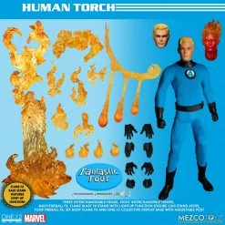 Maybang's Collectibles Mezco Toyz One:12 Collective Marvel Comics Fantastic Four Deluxe Steel Boxed Set 1/12 Scale Action Figure Set 48 Maybang's Collectibles Mezco Toyz One:12 Collective Marvel Comics Fantastic Four Deluxe Steel Boxed Set 1/12 Scale Action Figure Set