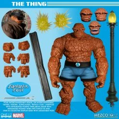 Maybang's Collectibles Mezco Toyz One:12 Collective Marvel Comics Fantastic Four Deluxe Steel Boxed Set 1/12 Scale Action Figure Set 49 Maybang's Collectibles Mezco Toyz One:12 Collective Marvel Comics Fantastic Four Deluxe Steel Boxed Set 1/12 Scale Action Figure Set