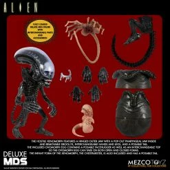 Maybang's Collectibles Mezco Toyz Mezco Designer Series MDS Alien 1979 Deluxe Alien Figure Set