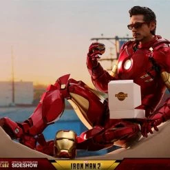 Vendor-unknown Hot Toys Marvel Iron Man 2 Iron Man Mark IV Diecast Figure With Suit-up Gantry 1/6 Scale Figure Set 39 Vendor-unknown Hot Toys Marvel Iron Man 2 Iron Man Mark IV Diecast Figure With Suit-up Gantry 1/6 Scale Figure Set