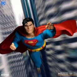 Maybang's Collectibles Mezco Toyz DC Comics One12 Collective Superman Man Of Steel Edition 1/12 Scale Collectible Figure
