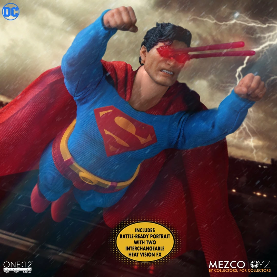 Maybang's Collectibles Mezco Toyz DC Comics One12 Collective Superman Man Of Steel Edition 1/12 Scale Collectible Figure 5 Maybang's Collectibles Mezco Toyz DC Comics One12 Collective Superman Man Of Steel Edition 1/12 Scale Collectible Figure