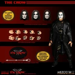 Maybang's Collectibles Mezco Toyz One12 Collective The Crow Eric Draven 1/12 Scale Collectible Figure