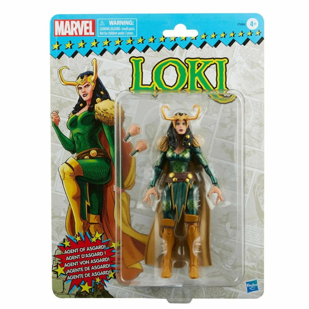 Maybang's Collectibles Hasbro Marvel Legends Agent Of Asgard Retro Loki 6-Inch Action Figure 9 Maybang's Collectibles Hasbro Marvel Legends Agent Of Asgard Retro Loki 6-Inch Action Figure