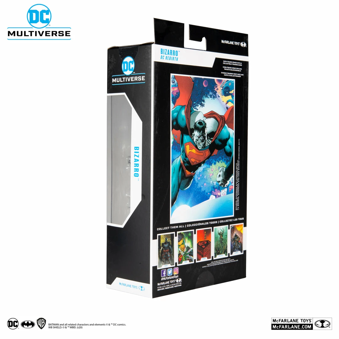 Maybang's Collectibles McFarlane Toys DC Multiverse DC Rebirth Superman Bizarro 7-Inch Action Figure 10 Maybang's Collectibles McFarlane Toys DC Multiverse DC Rebirth Superman Bizarro 7-Inch Action Figure