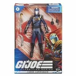 Maybang's Collectibles Hasbro G.I. Joe Classified Series Wave 2 Set Of 3 Figures Cobra Commander, Red Ninja & Gung-Ho