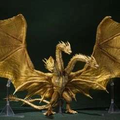 Maybang's Collectibles Bandai Godzilla King Of The Monsters S.H.MonsterArts King Ghidorah (Special Color Version) 10 Maybang's Collectibles Bandai Godzilla King Of The Monsters S.H.MonsterArts King Ghidorah (Special Color Version)