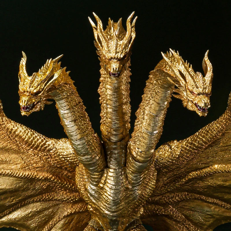 Maybang's Collectibles Bandai Godzilla King Of The Monsters S.H.MonsterArts King Ghidorah (Special Color Version) 8 Maybang's Collectibles Bandai Godzilla King Of The Monsters S.H.MonsterArts King Ghidorah (Special Color Version)