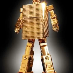 Vendor-unknown Bandai Soul Of Chogokin GX-32R Gold Lightan 24-Karat Gold Plating Ver. Gold Lightern Figure