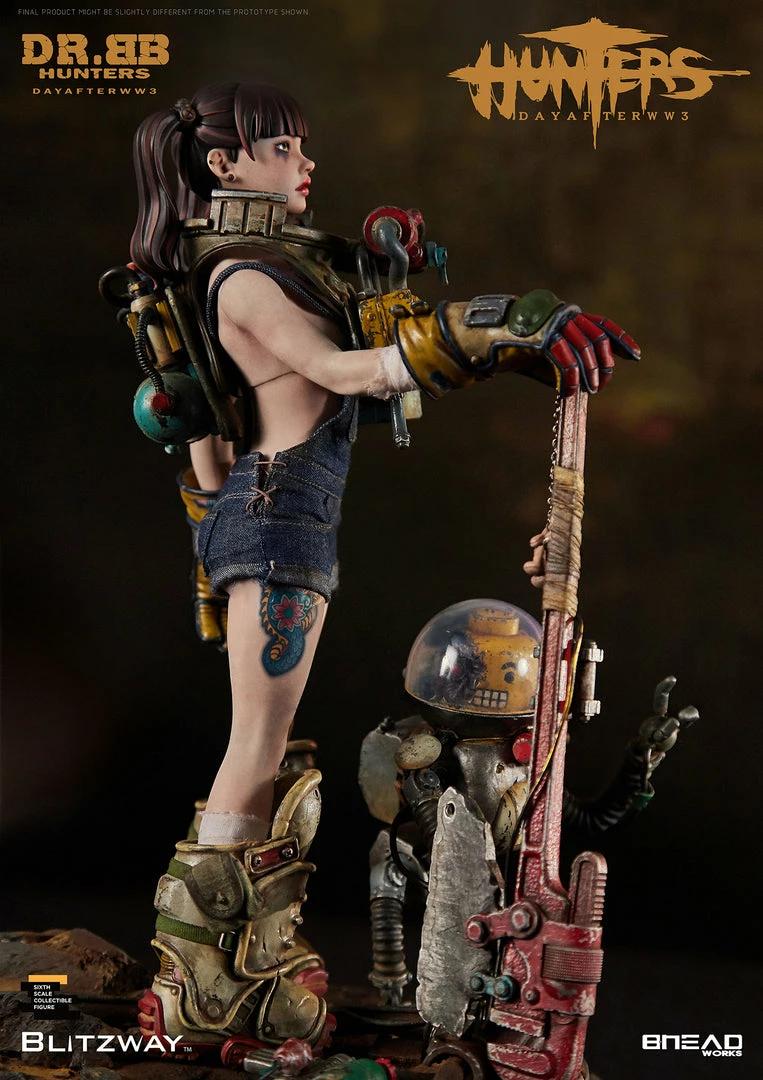 Maybang's Collectibles Blitzway Hunters Day After WWIII Dr. BB 1/6 Scale Collectible Action Figure 11 Maybang's Collectibles Blitzway Hunters Day After WWIII Dr. BB 1/6 Scale Collectible Action Figure