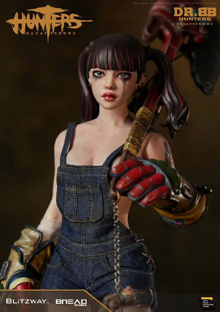 Maybang's Collectibles Blitzway Hunters Day After WWIII Dr. BB 1/6 Scale Collectible Action Figure 12 Maybang's Collectibles Blitzway Hunters Day After WWIII Dr. BB 1/6 Scale Collectible Action Figure