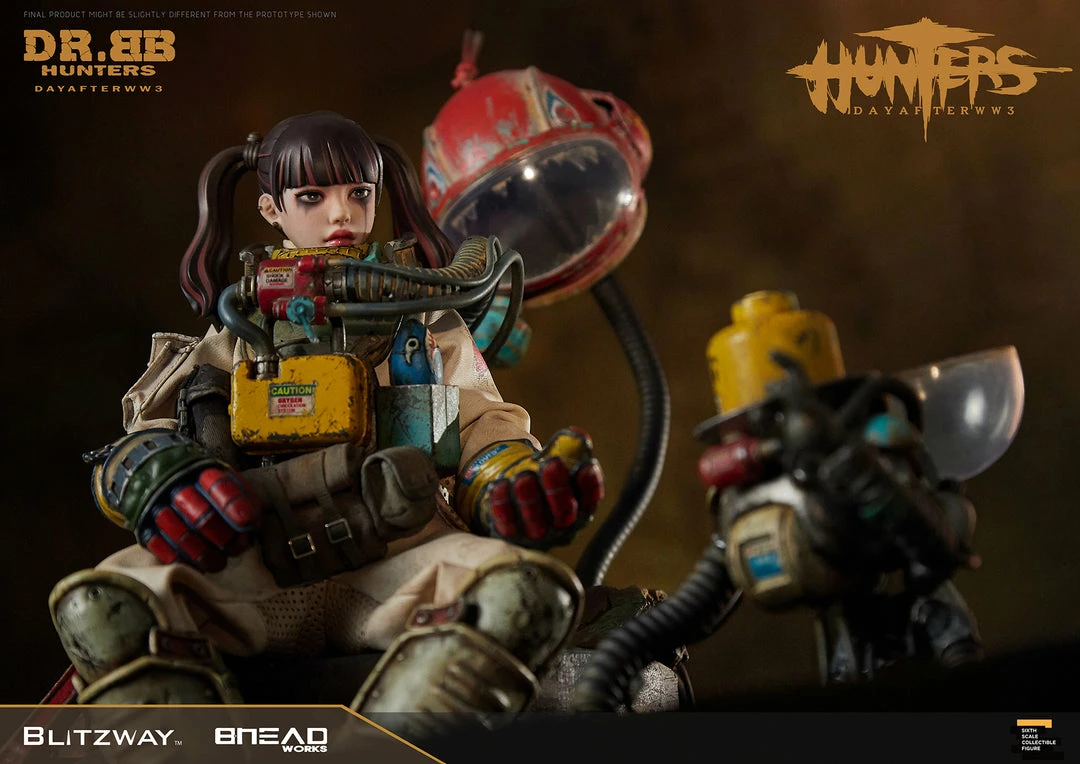 Maybang's Collectibles Blitzway Hunters Day After WWIII Dr. BB 1/6 Scale Collectible Action Figure 22 Maybang's Collectibles Blitzway Hunters Day After WWIII Dr. BB 1/6 Scale Collectible Action Figure