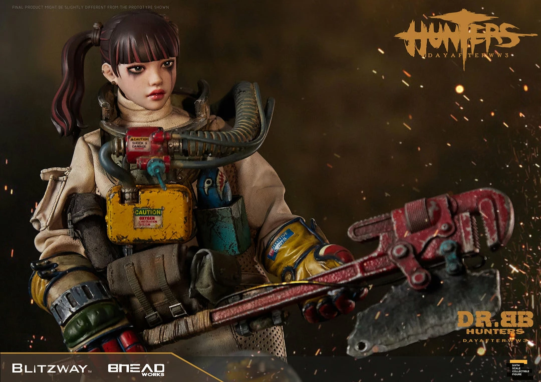 Maybang's Collectibles Blitzway Hunters Day After WWIII Dr. BB 1/6 Scale Collectible Action Figure 23 Maybang's Collectibles Blitzway Hunters Day After WWIII Dr. BB 1/6 Scale Collectible Action Figure