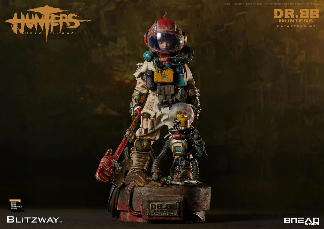 Maybang's Collectibles Blitzway Hunters Day After WWIII Dr. BB 1/6 Scale Collectible Action Figure 24 Maybang's Collectibles Blitzway Hunters Day After WWIII Dr. BB 1/6 Scale Collectible Action Figure