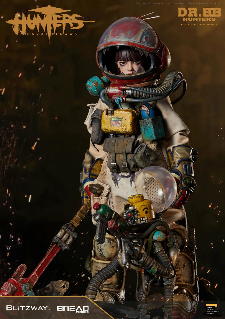 Maybang's Collectibles Blitzway Hunters Day After WWIII Dr. BB 1/6 Scale Collectible Action Figure 14 Maybang's Collectibles Blitzway Hunters Day After WWIII Dr. BB 1/6 Scale Collectible Action Figure