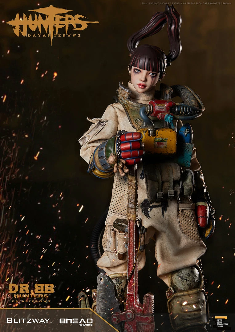 Maybang's Collectibles Blitzway Hunters Day After WWIII Dr. BB 1/6 Scale Collectible Action Figure 16 Maybang's Collectibles Blitzway Hunters Day After WWIII Dr. BB 1/6 Scale Collectible Action Figure