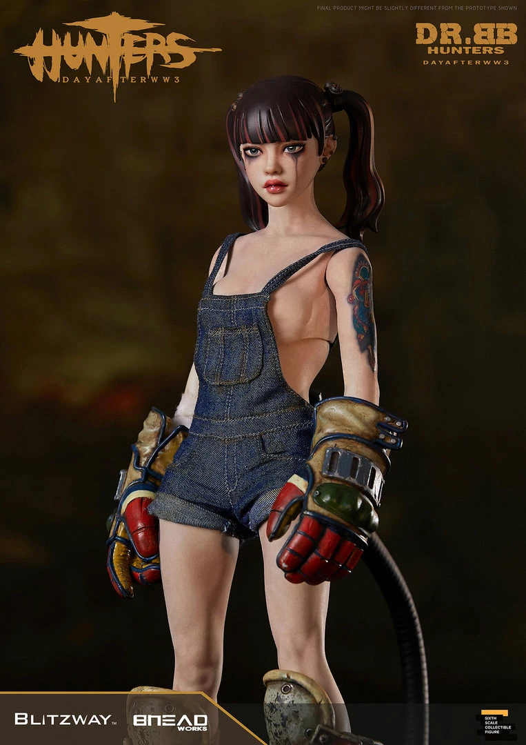 Maybang's Collectibles Blitzway Hunters Day After WWIII Dr. BB 1/6 Scale Collectible Action Figure 17 Maybang's Collectibles Blitzway Hunters Day After WWIII Dr. BB 1/6 Scale Collectible Action Figure