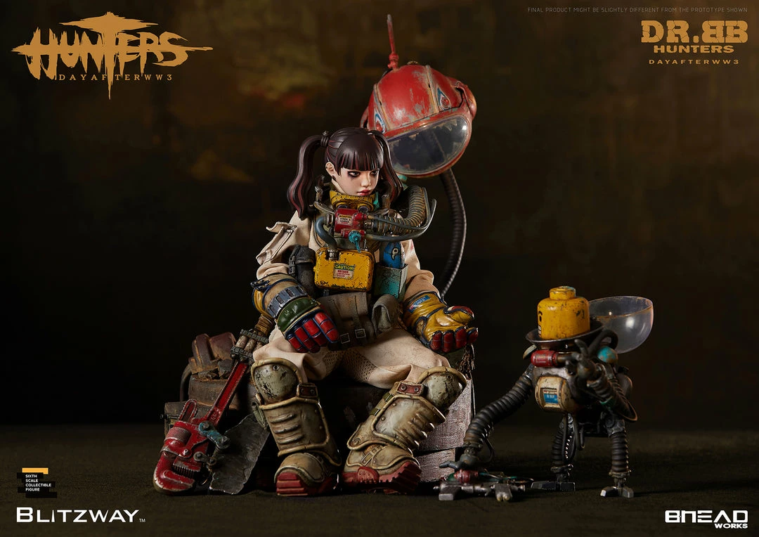 Maybang's Collectibles Blitzway Hunters Day After WWIII Dr. BB 1/6 Scale Collectible Action Figure 28 Maybang's Collectibles Blitzway Hunters Day After WWIII Dr. BB 1/6 Scale Collectible Action Figure