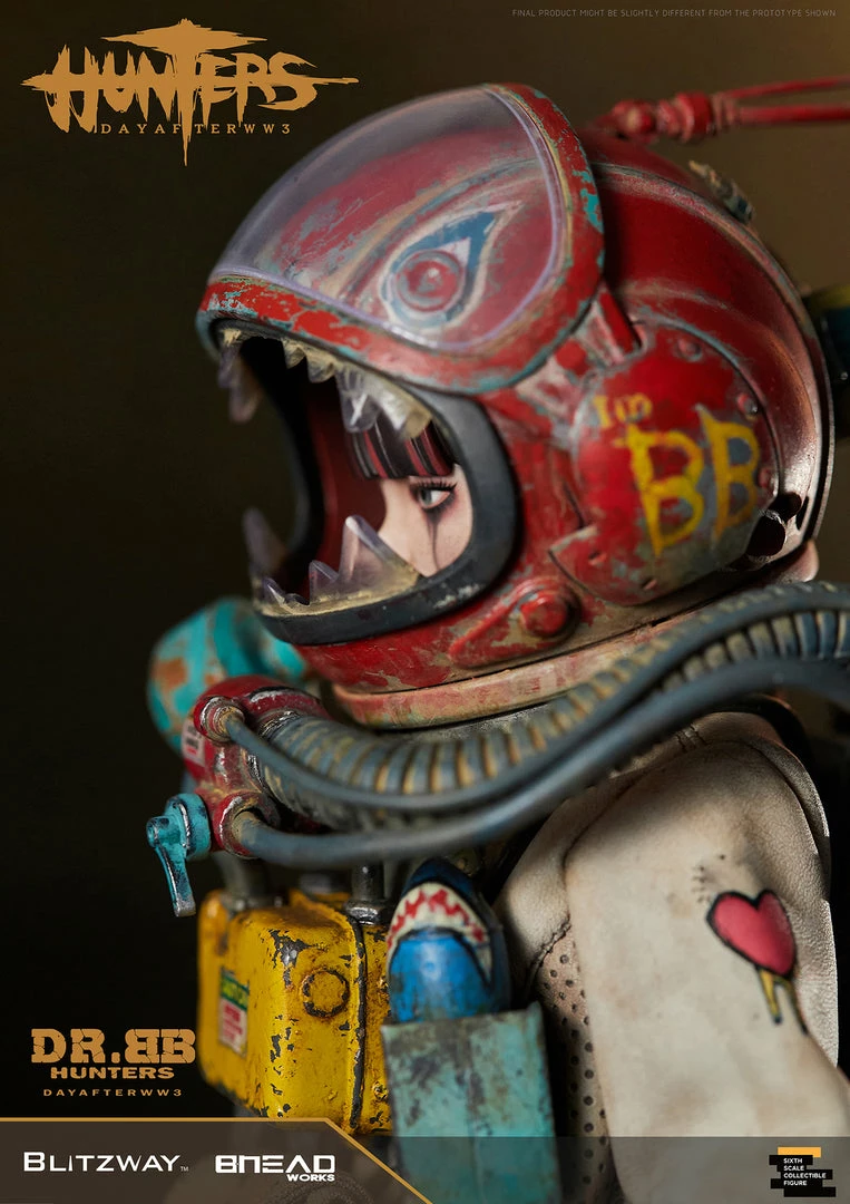 Maybang's Collectibles Blitzway Hunters Day After WWIII Dr. BB 1/6 Scale Collectible Action Figure 2 Maybang's Collectibles Blitzway Hunters Day After WWIII Dr. BB 1/6 Scale Collectible Action Figure