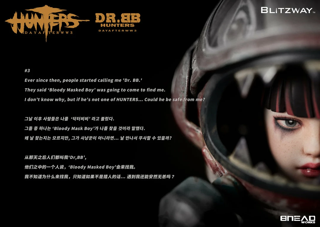 Maybang's Collectibles Blitzway Hunters Day After WWIII Dr. BB 1/6 Scale Collectible Action Figure 31 Maybang's Collectibles Blitzway Hunters Day After WWIII Dr. BB 1/6 Scale Collectible Action Figure