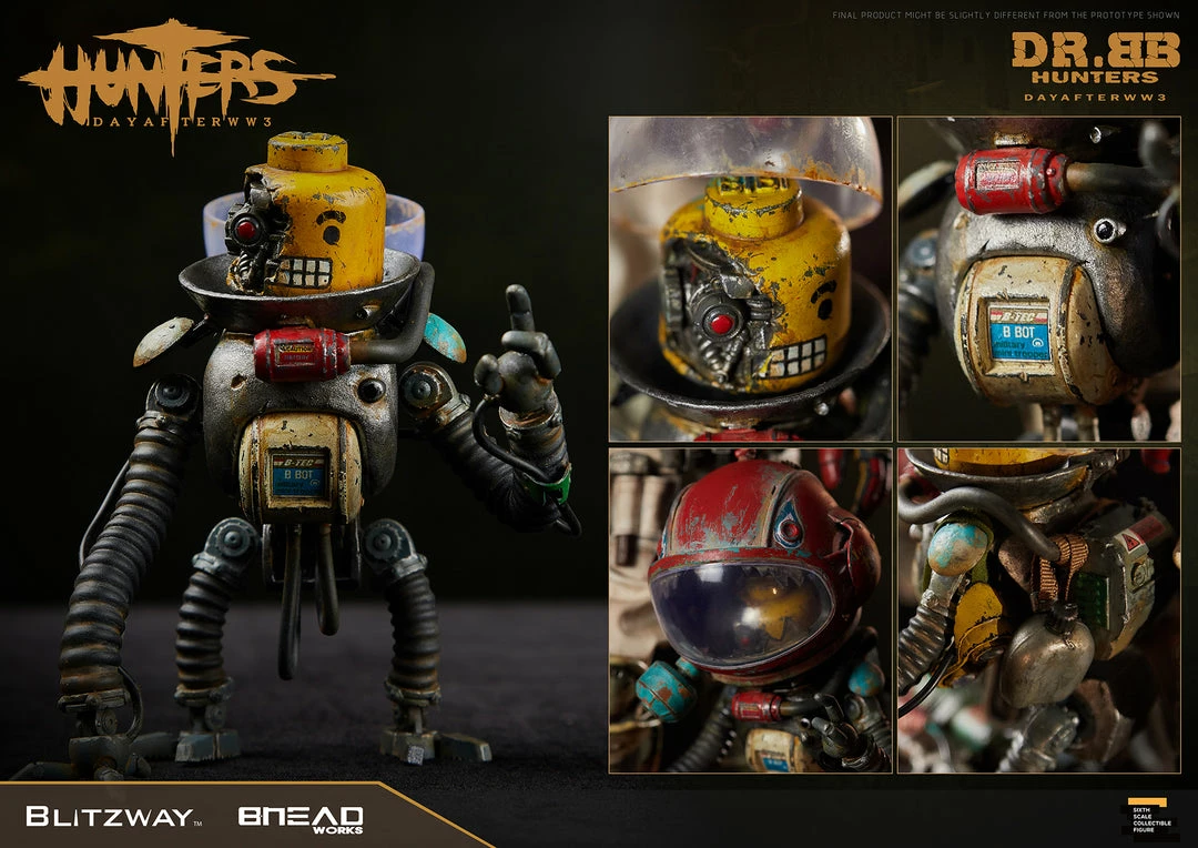 Maybang's Collectibles Blitzway Hunters Day After WWIII Dr. BB 1/6 Scale Collectible Action Figure 33 Maybang's Collectibles Blitzway Hunters Day After WWIII Dr. BB 1/6 Scale Collectible Action Figure