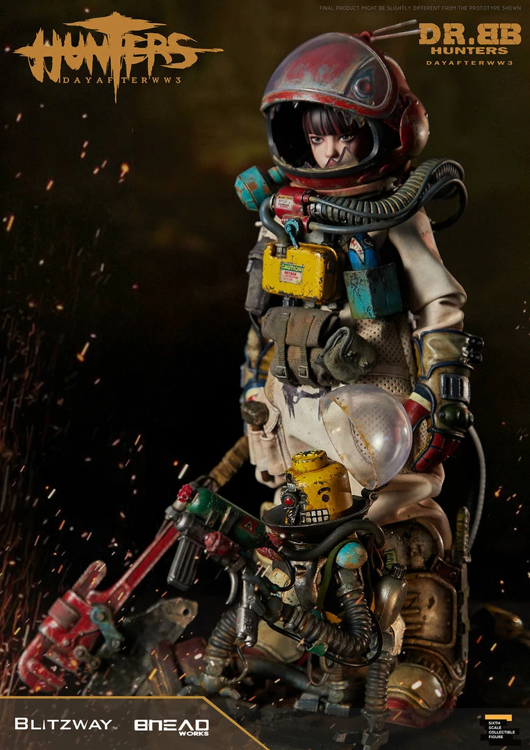 Maybang's Collectibles Blitzway Hunters Day After WWIII Dr. BB 1/6 Scale Collectible Action Figure 4 Maybang's Collectibles Blitzway Hunters Day After WWIII Dr. BB 1/6 Scale Collectible Action Figure