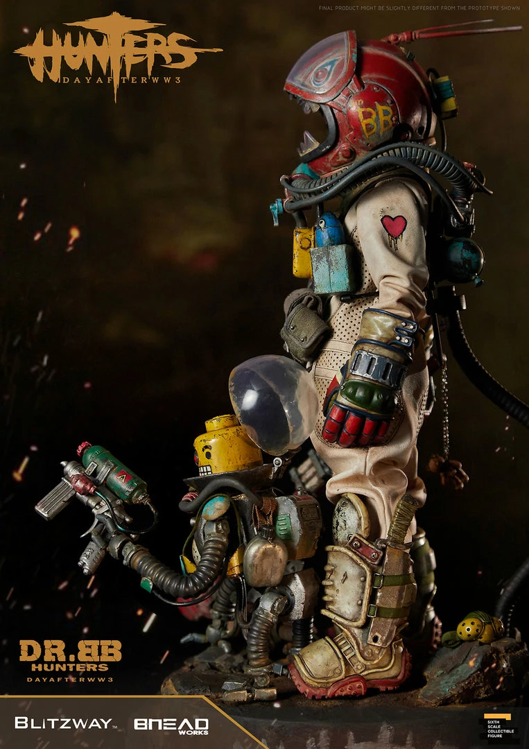 Maybang's Collectibles Blitzway Hunters Day After WWIII Dr. BB 1/6 Scale Collectible Action Figure 5 Maybang's Collectibles Blitzway Hunters Day After WWIII Dr. BB 1/6 Scale Collectible Action Figure