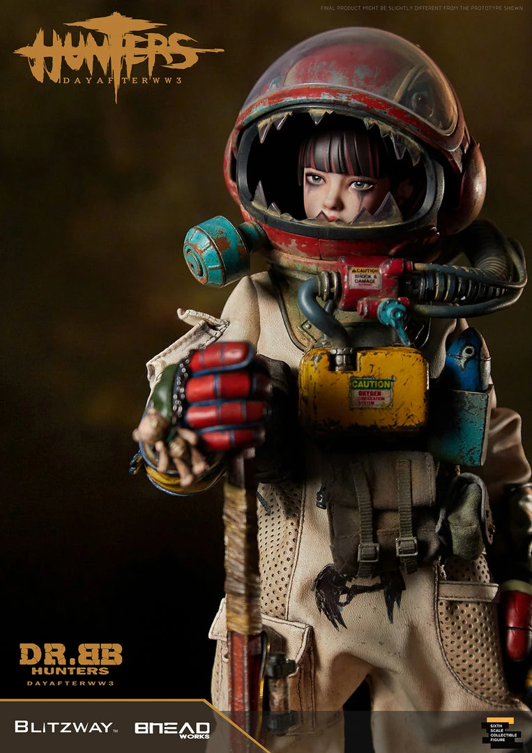 Maybang's Collectibles Blitzway Hunters Day After WWIII Dr. BB 1/6 Scale Collectible Action Figure 6 Maybang's Collectibles Blitzway Hunters Day After WWIII Dr. BB 1/6 Scale Collectible Action Figure