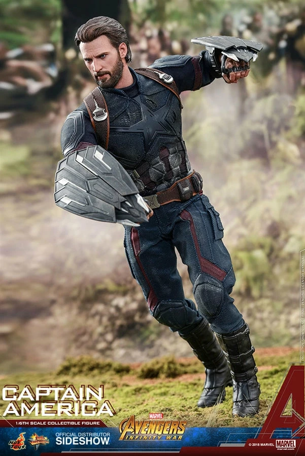 Vendor-unknown Hot Toys Marvel Avengers Infinity War Captain America 1/6 Scale Figure 3 Vendor-unknown Hot Toys Marvel Avengers Infinity War Captain America 1/6 Scale Figure