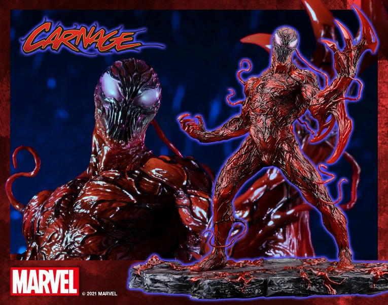 Maybang's Collectibles Kotobukiya Marvel Comics ArtFX+ Carnage Statue (Renewal Edition) 1 Maybang's Collectibles Kotobukiya Marvel Comics ArtFX+ Carnage Statue (Renewal Edition)
