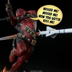 Vendor-unknown Sideshow Marvel Deadpool Heat-Seeker Premium Format Figure Statue Sideshow Collectibles