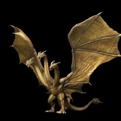 Maybang's Collectibles Art Spirits Godzilla King Of The Monsters Hyper Solid Series King Ghidorah Statue
