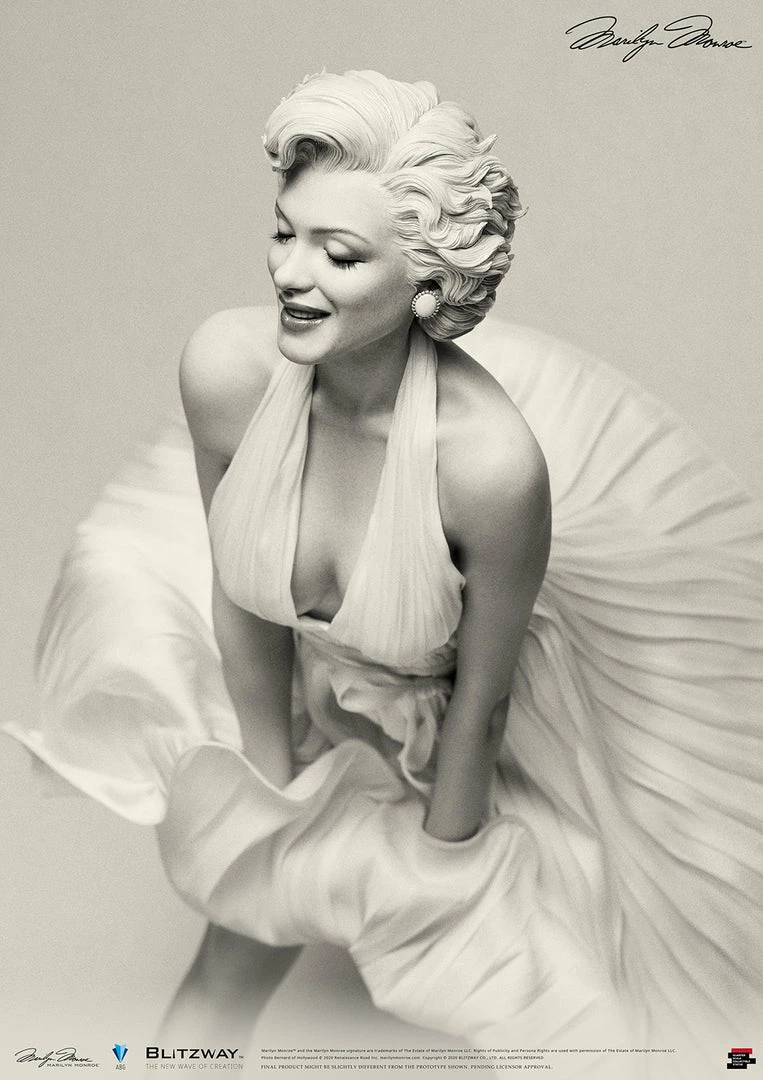 Maybang's Collectibles Blitzway Marilyn Monroe 1/4 Superb Quarter Scale Statue Others 14 Maybang's Collectibles Blitzway Marilyn Monroe 1/4 Superb Quarter Scale Statue Others