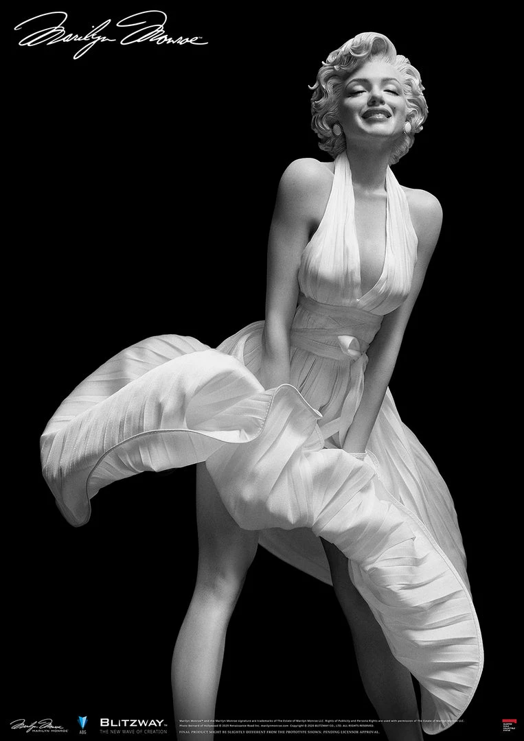Maybang's Collectibles Blitzway Marilyn Monroe 1/4 Superb Quarter Scale Statue Others 17 Maybang's Collectibles Blitzway Marilyn Monroe 1/4 Superb Quarter Scale Statue Others
