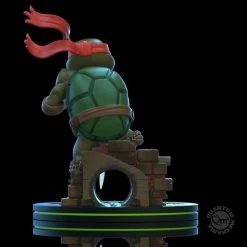 Maybang's Collectibles Quantum Mechanix (QMx) QMx TMNT Teenage Mutant Ninja Turtles Q-Fig Leonardo, Michelangelo, Donatello & Raphael Set Of 4 Figures