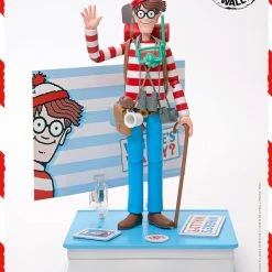 Maybang's Collectibles Blitzway Where's Waldo MEGAHERO Waldo 1/12 Scale Deluxe Collectible Figure 33 Maybang's Collectibles Blitzway Where's Waldo MEGAHERO Waldo 1/12 Scale Deluxe Collectible Figure