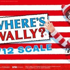 Maybang's Collectibles Blitzway Where's Waldo MEGAHERO Waldo 1/12 Scale Deluxe Collectible Figure