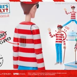Maybang's Collectibles Blitzway Where's Waldo MEGAHERO Waldo 1/12 Scale Deluxe Collectible Figure 42 Maybang's Collectibles Blitzway Where's Waldo MEGAHERO Waldo 1/12 Scale Deluxe Collectible Figure