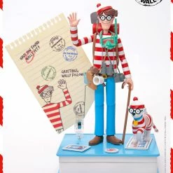 Maybang's Collectibles Blitzway Where's Waldo MEGAHERO Waldo 1/12 Scale Deluxe Collectible Figure 30 Maybang's Collectibles Blitzway Where's Waldo MEGAHERO Waldo 1/12 Scale Deluxe Collectible Figure